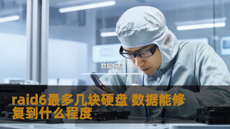了解raid6最多几块硬盘及其数据修复能力，掌握数据恢复技术，避免数据丢失风险。