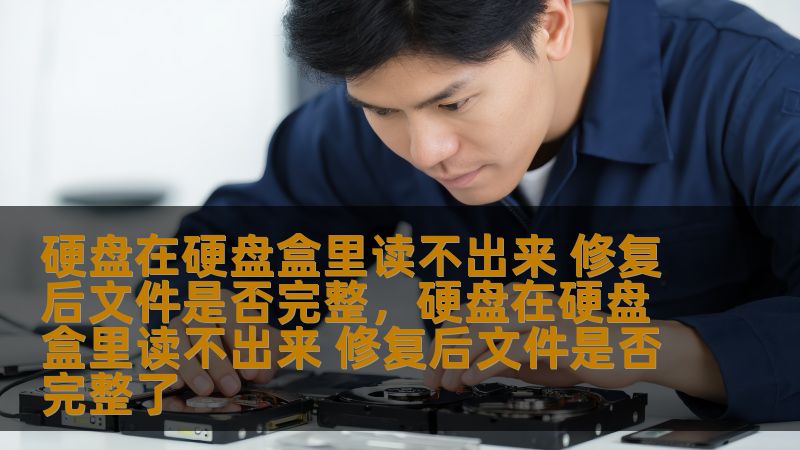 本文深入探讨硬盘在硬盘盒中无法读取的原因，分析修复后的文件完整性以及数据恢复的方法，帮助你更好地保护重要数据，避免数据丢失。