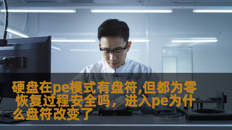 硬盘在pe模式有盘符,但都为零 恢复过程安全吗,进入pe为什么盘符改变了 硬盘在pe模式有盘符,但都为零 恢复过程安全吗,进入pe为什么盘符改变了