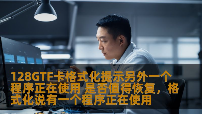 128GTF卡格式化提示另外一个程序正在使用 是否值得恢复，格式化说有一个程序正在使用
