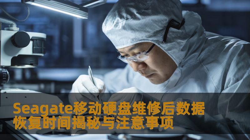 Seagate移动硬盘维修后数据恢复时间揭秘与注意事项，了解常见故障及数据恢复的操作步骤，确保数据安全。