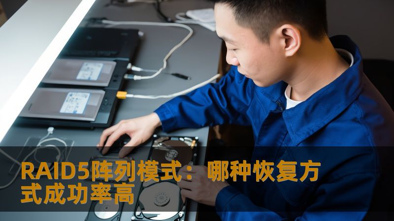 探索RAID5阵列模式下的各种数据恢复方式，分析其成功率及适用场景，助您选择最佳恢复方案。