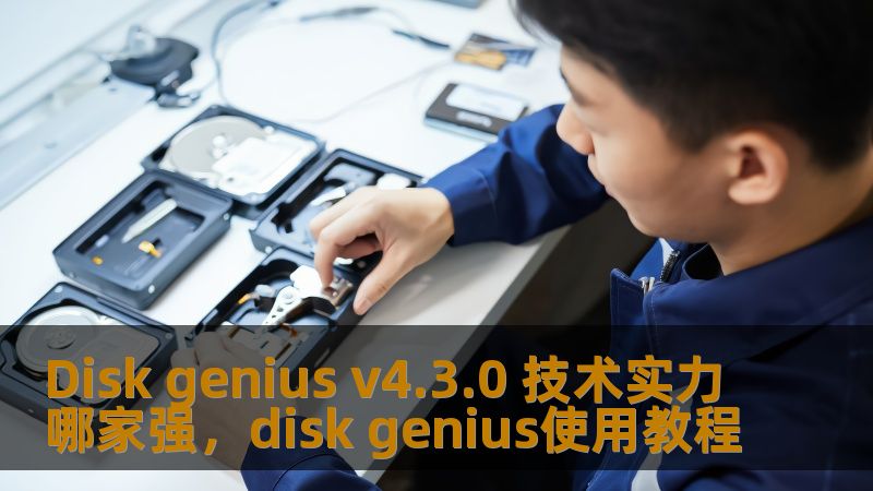 在硬盘数据恢复和磁盘管理软件领域，DiskGeniusV4.3.0凭借其卓越的技术实力脱颖而出。本文将详细分析这款软件的强大功能与优势，并揭示它在数据恢复和磁盘管理领域的领导地位。