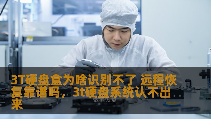 当你的3T硬盘盒突然无法识别，数据恢复成为当务之急。本文将深入分析硬盘盒无法识别的原因，并探讨远程恢复是否能成为可靠的解决方案。了解更多关于硬盘数据恢复的实用信息，避免在关键时刻迷失方向。