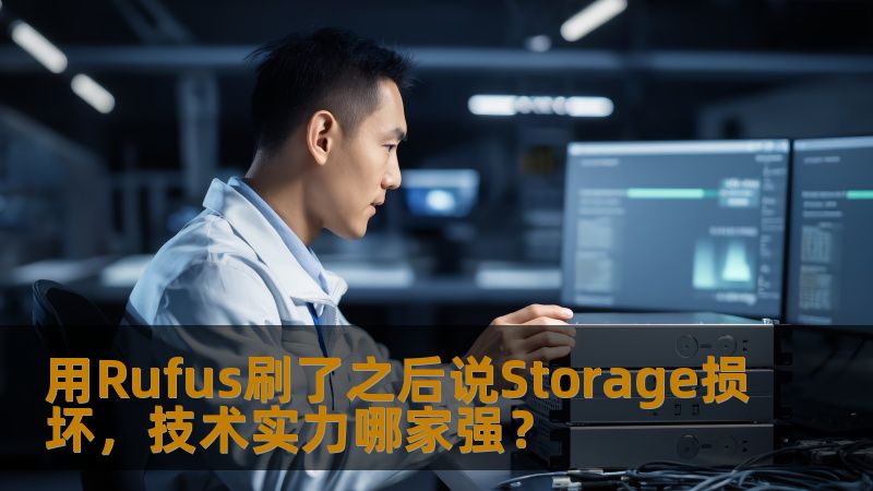 近来，有些用户反映使用Rufus进行系统安装后，出现了“Storage损坏”的问题，究竟是什么原因导致的？各大厂商的技术实力又如何影响这个问题的解决？本文将深入探讨，帮助你理解刷机过程中可能出现的技术难题，并为你推荐最具实力的技术团队。