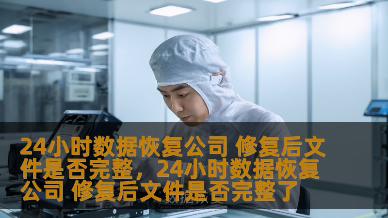 数据丢失对个人和企业来说都是巨大的困扰，尤其是在面对不可预知的数据丢失事件时，24小时数据恢复公司成为了许多人的救命稻草。然而，很多人也有疑问：通过这些公司修复后的文件，是否能够完全恢复到丢失之前的状态？本文将深入探讨24小时数据恢复服务的优缺点以及文件修复后的完整性问题。