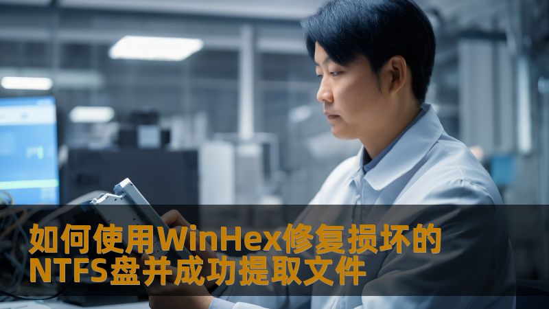 本文介绍了如何使用WinHex工具恢复损坏的NTFS磁盘数据，并深入探讨了数据修复的过程和技巧，帮助用户在数据丢失时找回宝贵文件。
