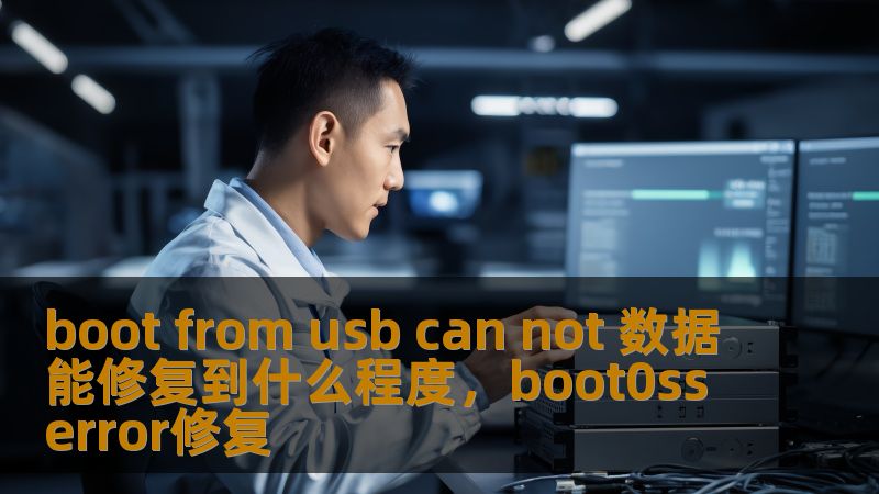 通过启动USB设备修复数据，究竟能够恢复到什么程度？本文深入分析USB引导修复对数据恢复的作用及其局限性，为您揭开数据恢复的真相。