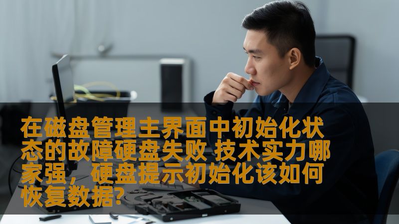 磁盘管理中的硬盘初始化失败不仅影响数据存取，还可能带来重大损失。如何解决这个问题，恢复硬盘正常运行？本篇文章为您分析市场中技术实力最强的解决方案，帮助您高效应对硬盘故障。