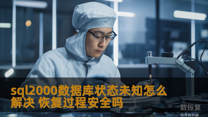 解决sql2000数据库状态未知的问题，探讨恢复过程的安全性及有效方法，提供实用操作步骤与真实案例分析。