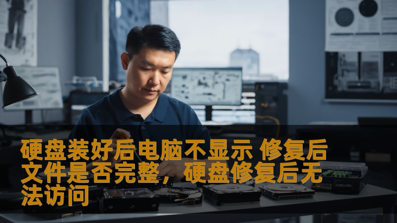 硬盘装好后电脑不显示是常见的问题，很多用户在修复后都担心文件是否完整。本文将深入探讨这一问题，帮助您了解修复后的硬盘数据安全，避免不必要的损失。