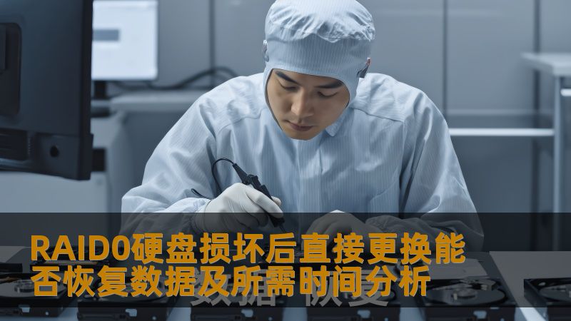 RAID0硬盘损坏后直接更换能否恢复数据及所需时间分析