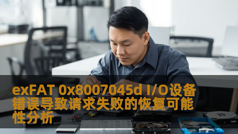 exFAT 0x8007045d I/O设备错误导致请求失败的恢复可能性分析