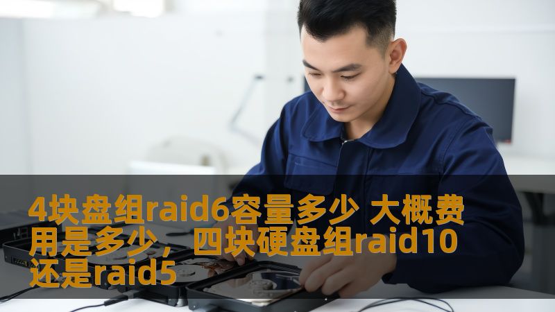 了解4块盘组RAID6的存储容量及其费用，可以帮助你做出更明智的存储决策。本文将详细解析RAID6的工作原理、容量计算方法，以及搭建RAID6的整体费用。