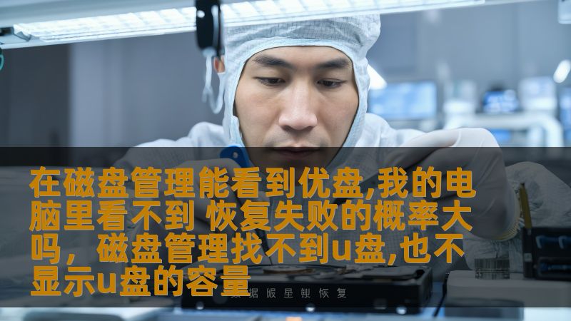 本文探讨了在电脑的磁盘管理中能看到优盘，但在“我的电脑”中无法识别的常见原因，并提供了有效的解决方法。同时讨论了恢复数据的可能性及成功率。