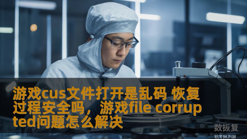 许多玩家在尝试打开游戏CUS文件时遇到乱码问题，导致无法正常读取游戏数据。本文将深入探讨乱码的成因、恢复方法以及恢复过程的安全性，帮助玩家解决这一问题，恢复游戏体验。