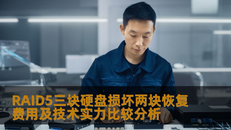 深入分析RAID5三块硬盘损坏两块的恢复费用及技术实力，提供实用的恢复步骤与案例。