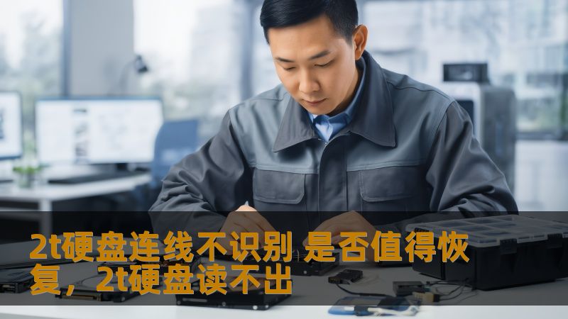 2t硬盘连线不识别 是否值得恢复,2t硬盘读不出 2t硬盘连线不识别 是否值得恢复,2t硬盘读不出