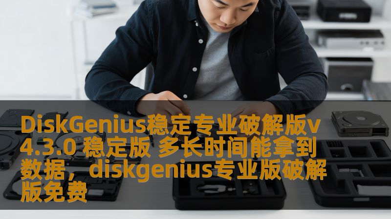 DiskGenius稳定专业破解版v4.3.0稳定版是一款强大的数据恢复软件，凭借其高效的技术和安全的数据处理方式，帮助用户快速恢复丢失的文件。那么，使用这款软件恢复数据需要多长时间呢？本文将为您详细解答。
