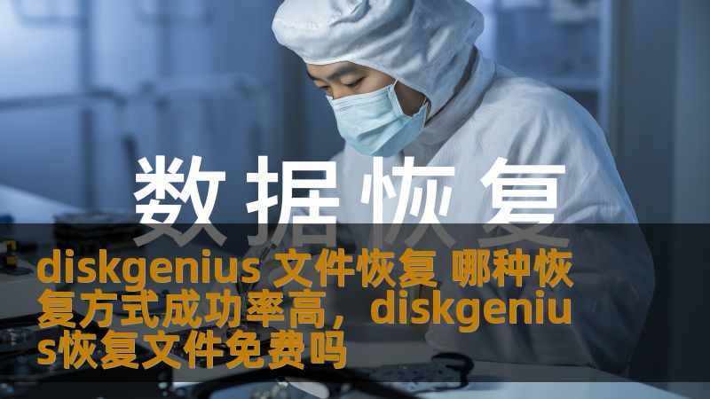 文件丢失让人焦虑，如何高效且安全地恢复文件呢？DiskGenius的多种恢复方式，帮助你最大程度地找回重要数据。本文将深度解析DiskGenius的不同恢复模式，并为你提供最优恢复方案。