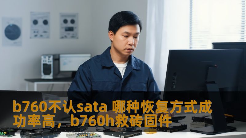 本文详细分析了B760主板不认SATA硬盘问题，并介绍了几种常见的数据恢复方法，帮助用户高效解决此类问题，恢复数据。通过对比不同方法的成功率，指导用户选择最合适的恢复方式。