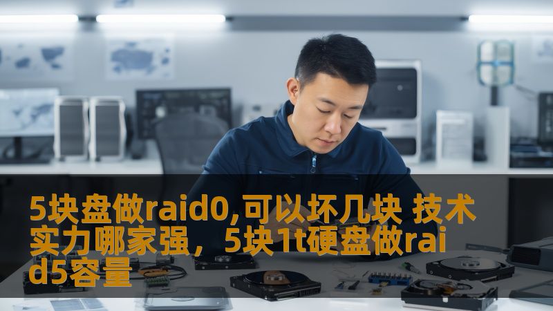 本文探讨了使用5块硬盘构建RAID0时的可靠性，分析了RAID0的工作原理以及不同技术厂商的技术实力，旨在为读者解答“RAID0可以坏几块硬盘？”这一问题，并推荐一些具有强大技术实力的硬件品牌。