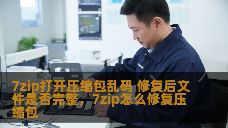 7zip打开压缩包乱码 修复后文件是否完整,7zip怎么修复压缩包 7zip打开压缩包乱码 修复后文件是否完整,7zip怎么修复压缩包
