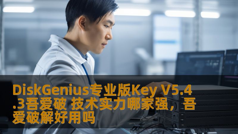 DiskGenius专业版KeyV5.4.3提供强大的磁盘管理与数据恢复功能，是许多人在处理数据丢失和磁盘分区时的首选工具。本文将带你一探DiskGenius的技术实力以及为何其在众多磁盘工具中脱颖而出，成为用户的首选。