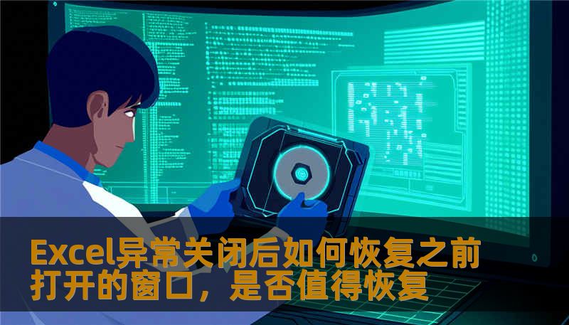 Excel异常关闭后如何恢复之前打开的窗口,是否值得恢复 Excel异常关闭后如何恢复之前打开的窗口,是否值得恢复