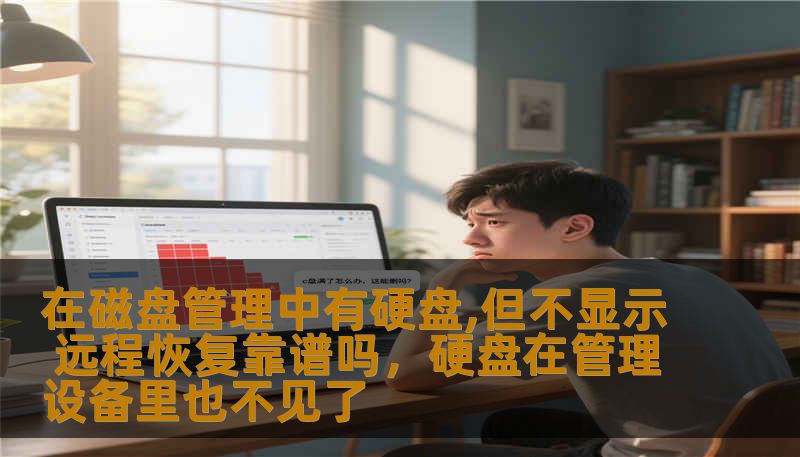如果你在使用计算机时遇到“在磁盘管理中有硬盘，但不显示”的问题，别着急，可能并不需要复杂的硬件维修。远程恢复技术正成为解决这一问题的利器。本篇文章将详细介绍这一问题的成因以及远程恢复的实际效果，帮助你轻松应对硬盘问题。
