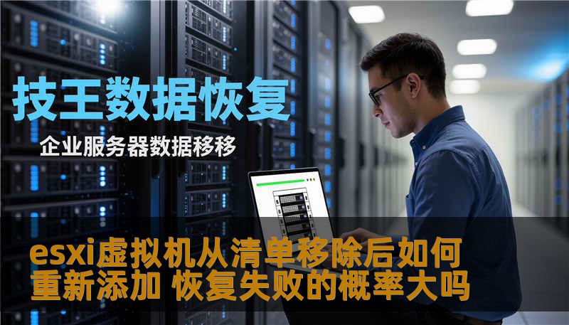 探索如何在esxi虚拟机从清单移除后重新添加，分析恢复失败的概率及处理方法。