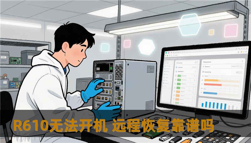 探讨R610无法开机的原因以及远程恢复的可行性，提供详细的故障分析和解决方案。