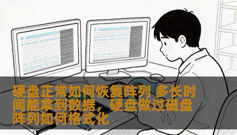 本文详细探讨了硬盘阵列数据恢复的相关流程，包括如何在硬盘正常的情况下恢复阵列数据，所需的时间以及关键操作步骤，帮助用户轻松应对数据丢失的困境。