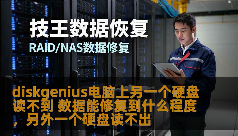 diskgenius电脑上另一个硬盘读不到 数据能修复到什么程度，另外一个硬盘读不出