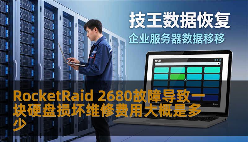 RocketRaid 2680故障导致一块硬盘损坏，维修费用大概是多少？深入分析常见故障及数据恢复方法。