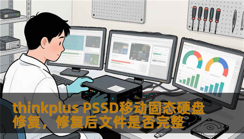 探讨thinkplus PSSD移动固态硬盘修复过程及修复后文件完整性，提供详细的故障分析及恢复案例。