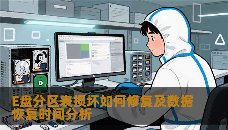 探讨E盘分区表损坏的原因、修复方法及数据恢复时间分析，帮助用户有效应对数据丢失问题。