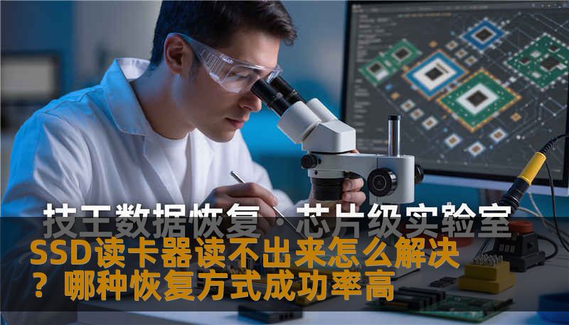 SSD读卡器读不出来怎么解决？哪种恢复方式成功率高