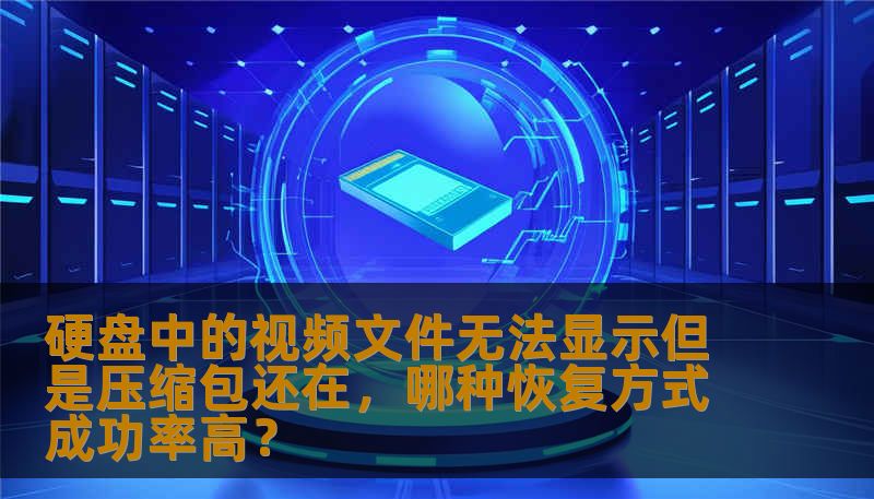 硬盘中的视频文件不再显示，虽然压缩包还完好无损，如何才能高效恢复丢失的文件？本文为您详细解析几种常见的数据恢复方法，并分析其成功率。