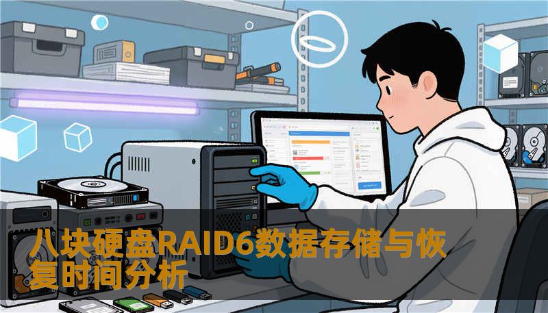 了解八块硬盘做RAID6的数据存储与恢复时间分析，掌握常见故障及实战案例，确保数据安全。