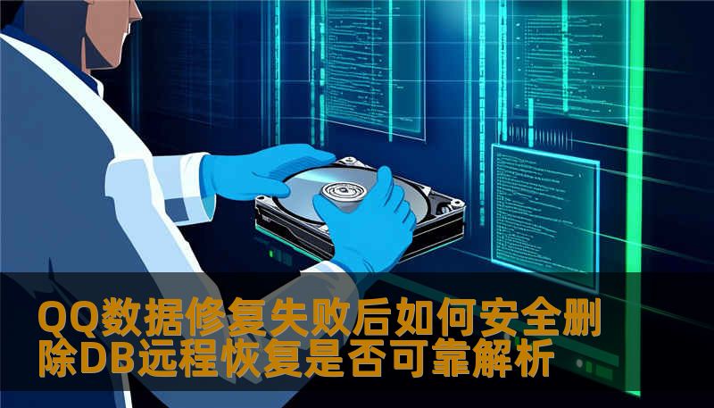 探讨QQ数据修复失败后如何安全删除DB，以及远程恢复的可靠性，提供实用操作步骤和真实案例。