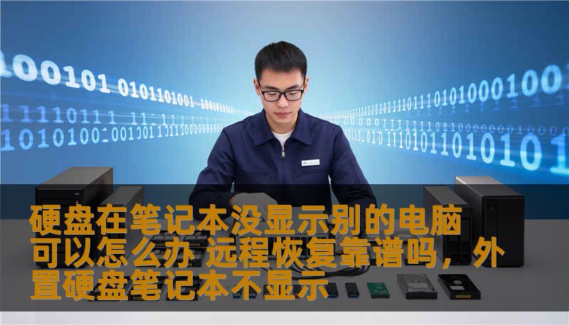 硬盘在笔记本无法识别的情况下，如何通过其他电脑进行恢复？远程恢复是否真能帮助解决问题？本文将为你一一解答。