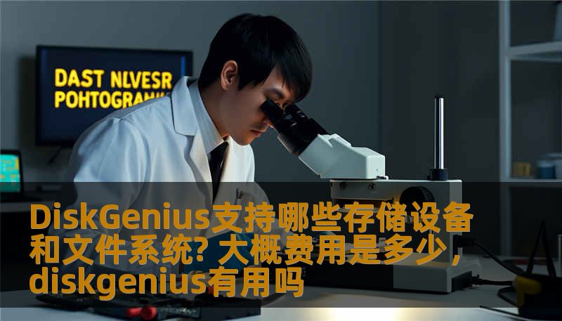 本文将详细介绍DiskGenius支持的存储设备和文件系统，帮助用户了解其功能特性，并分析其大致费用，让用户在选择数据管理工具时做出更明智的决策。