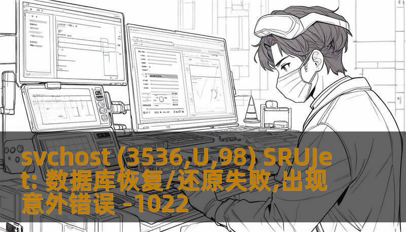 svchost (3536,U,98) SRUJet: 数据库恢复/还原失败,出现意外错误 -1022。了解如何快速有效地恢复数据，避免数据丢失。