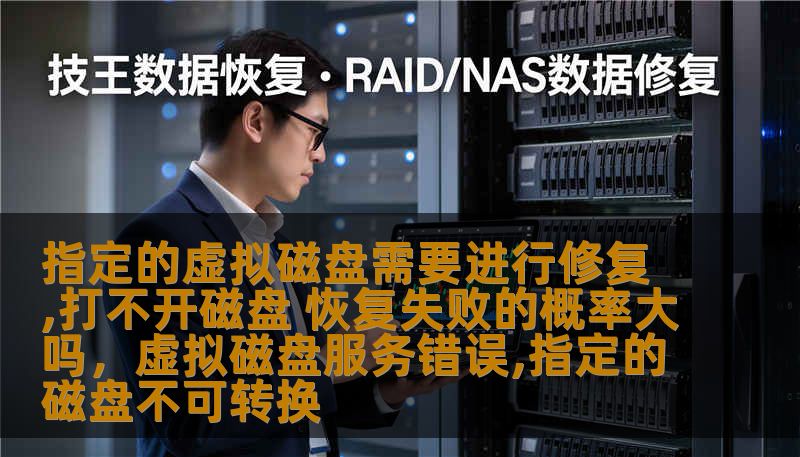 虚拟磁盘无法打开、提示需要修复，很多用户遇到后都感到十分困扰。本文将为您详细解析虚拟磁盘修复问题，以及恢复失败的概率，帮助您更好地应对磁盘故障，避免数据丢失。