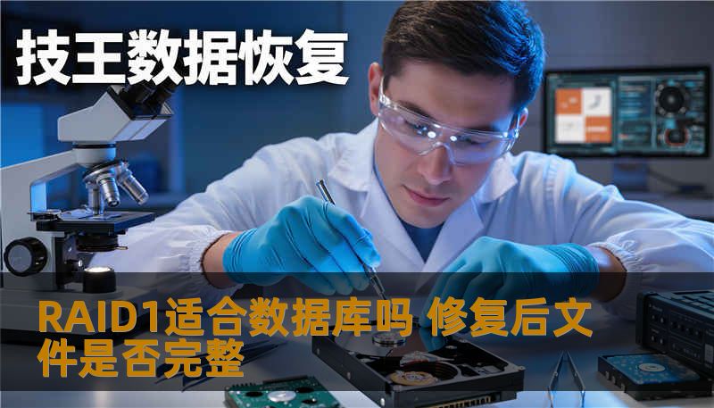 探讨RAID1是否适合数据库使用，以及在发生故障后数据的完整性问题。