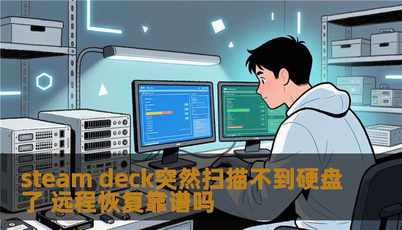 steam deck突然扫描不到硬盘了 远程恢复靠谱吗