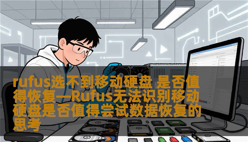 rufus选不到移动硬盘 是否值得恢复—Rufus无法识别移动硬盘是否值得尝试数据恢复的思考