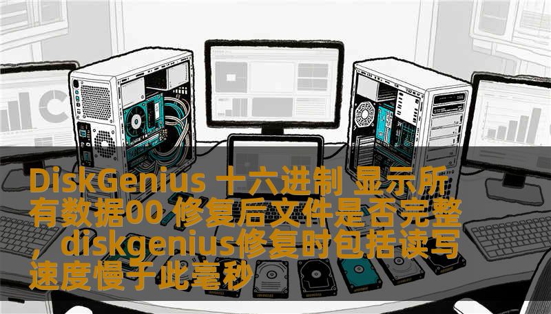 本文探讨了使用DiskGenius工具通过十六进制显示所有数据00来进行文件修复的技巧，以及修复后文件完整性的验证方法。帮助用户深入了解如何利用DiskGenius进行高效的数据修复，确保文件修复后的完整性。