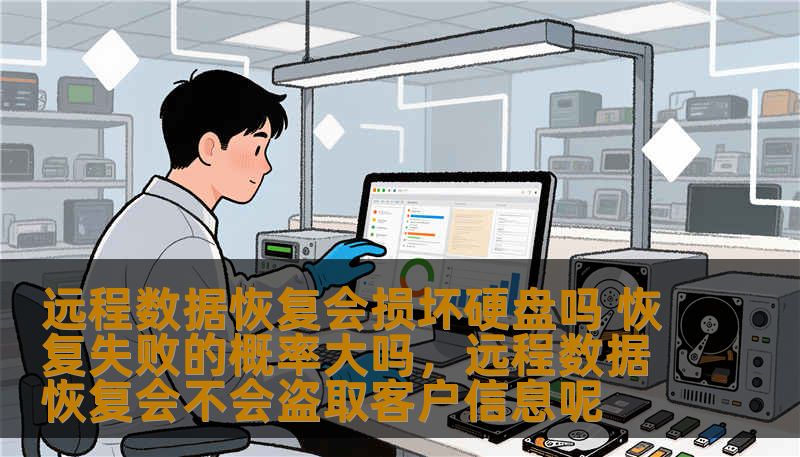 你是否担心远程数据恢复会损坏硬盘？数据恢复的过程中恢复失败的几率有多大？本文将详细解答这些常见疑问，帮助你更好地了解数据恢复的原理与风险。